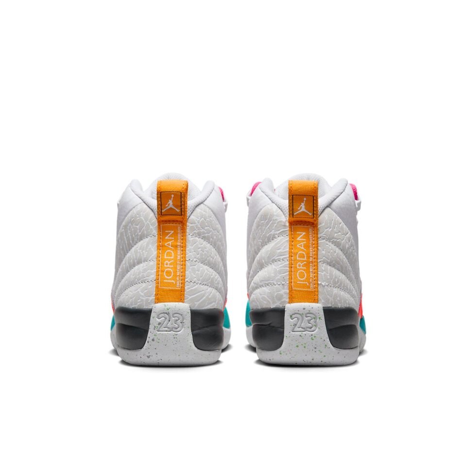 (GS) Air Jordan 12 Retro 'White Vapor Green' 153265-130 - Image 4