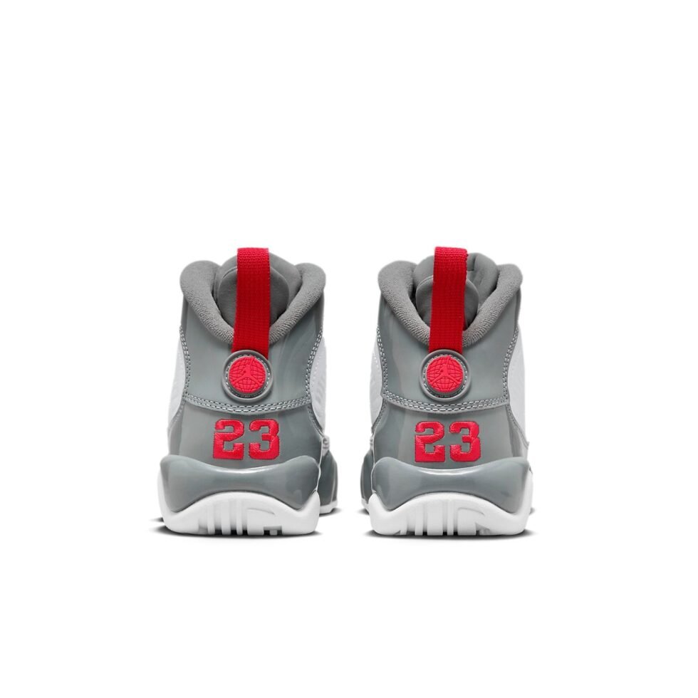 (GS) Air Jordan 9 Retro GS 'Fire Red' 302359-162 - Image 5