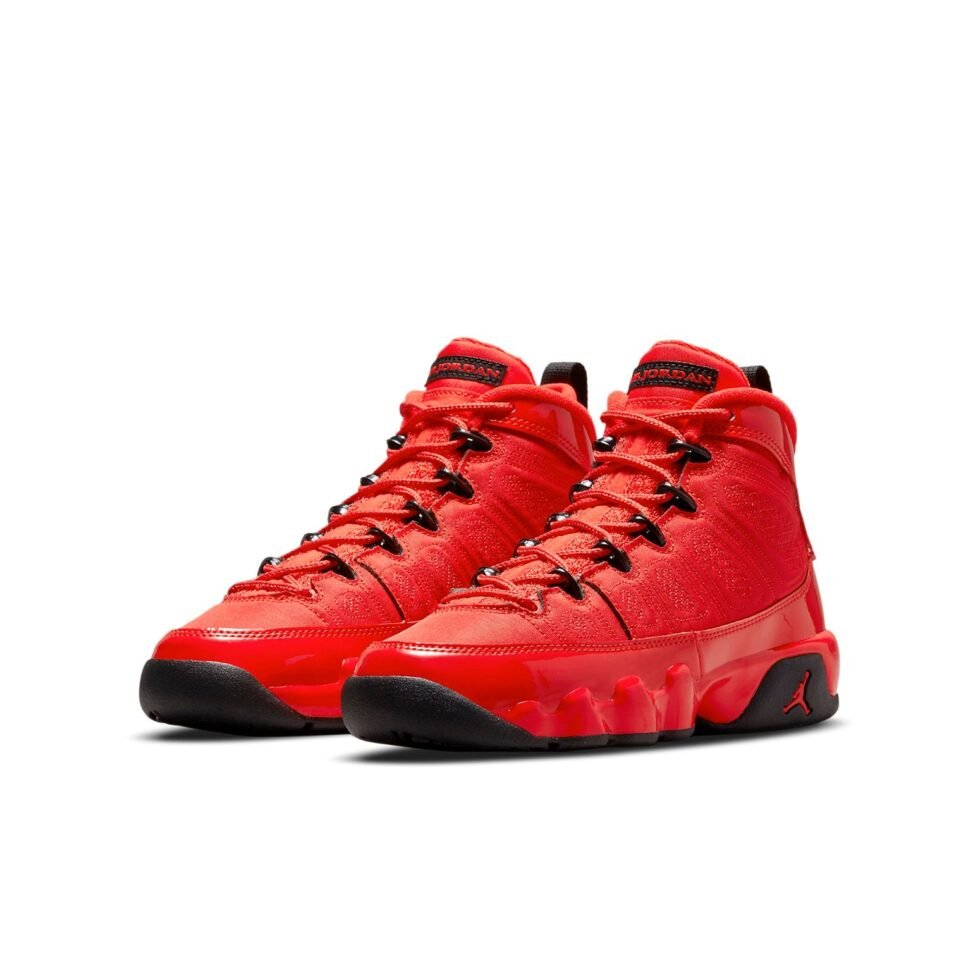 (GS) Air Jordan 9 'Chile Red' 302359-600 - Image 3