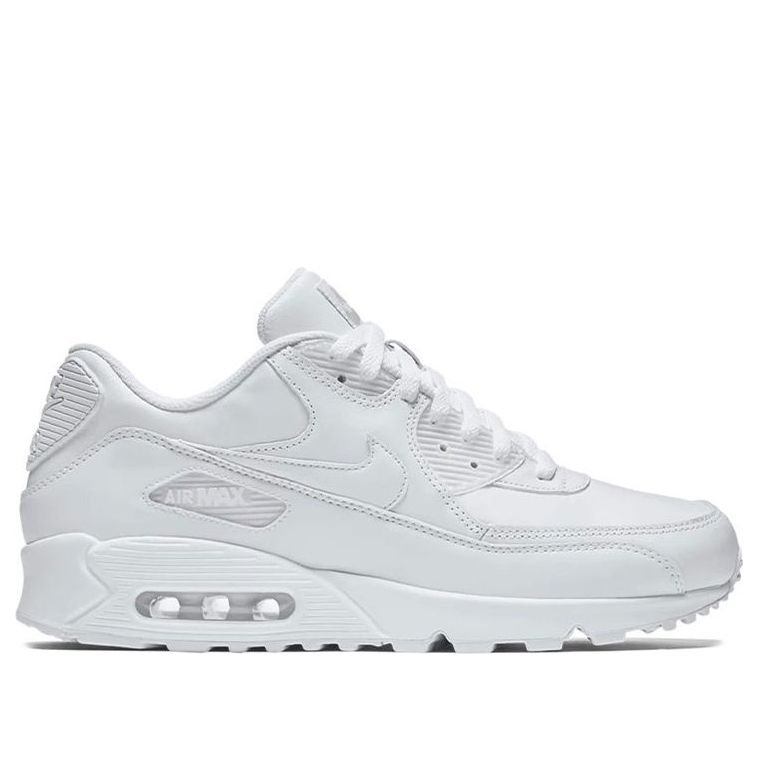 Nike Air Max 90 'White Leather' 302519-113 - Image 2