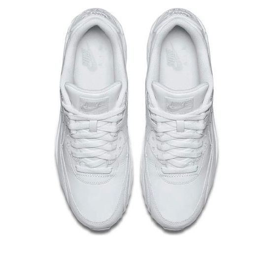 Nike Air Max 90 'White Leather' 302519-113 - Image 4