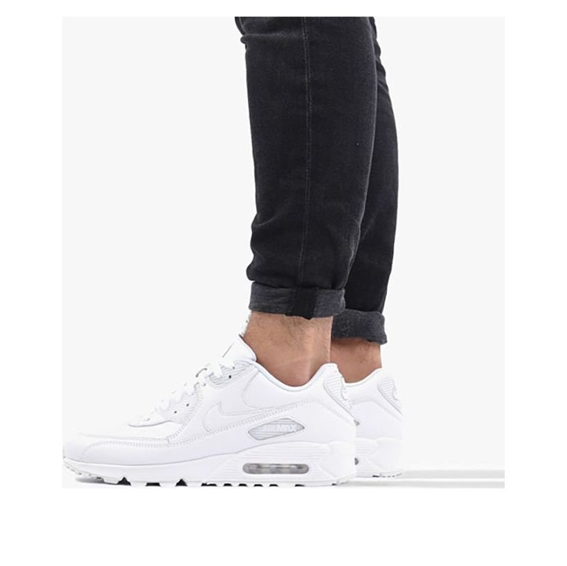 Nike Air Max 90 'White Leather' 302519-113 - Image 5