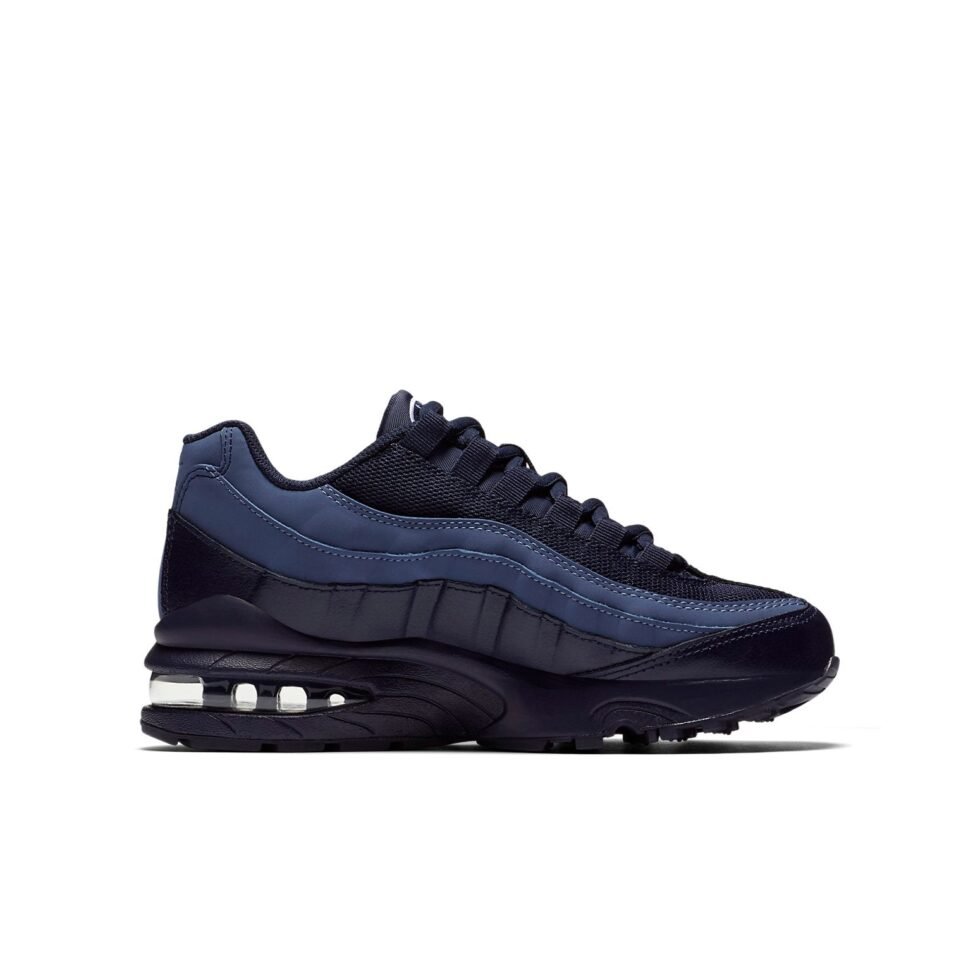 (GS) Nike Air Max 95 'Blackened Blue' 307565-410 - Image 2