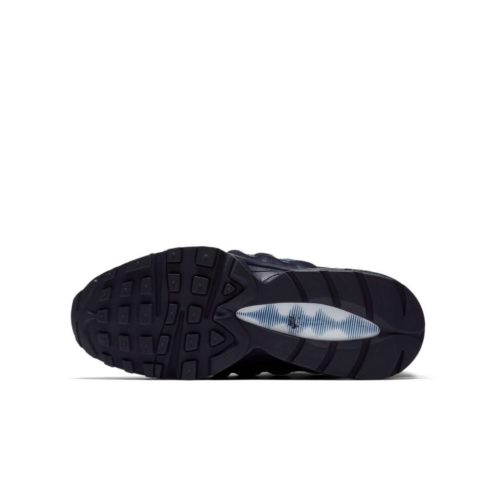 (GS) Nike Air Max 95 'Blackened Blue' 307565-410 - Image 4