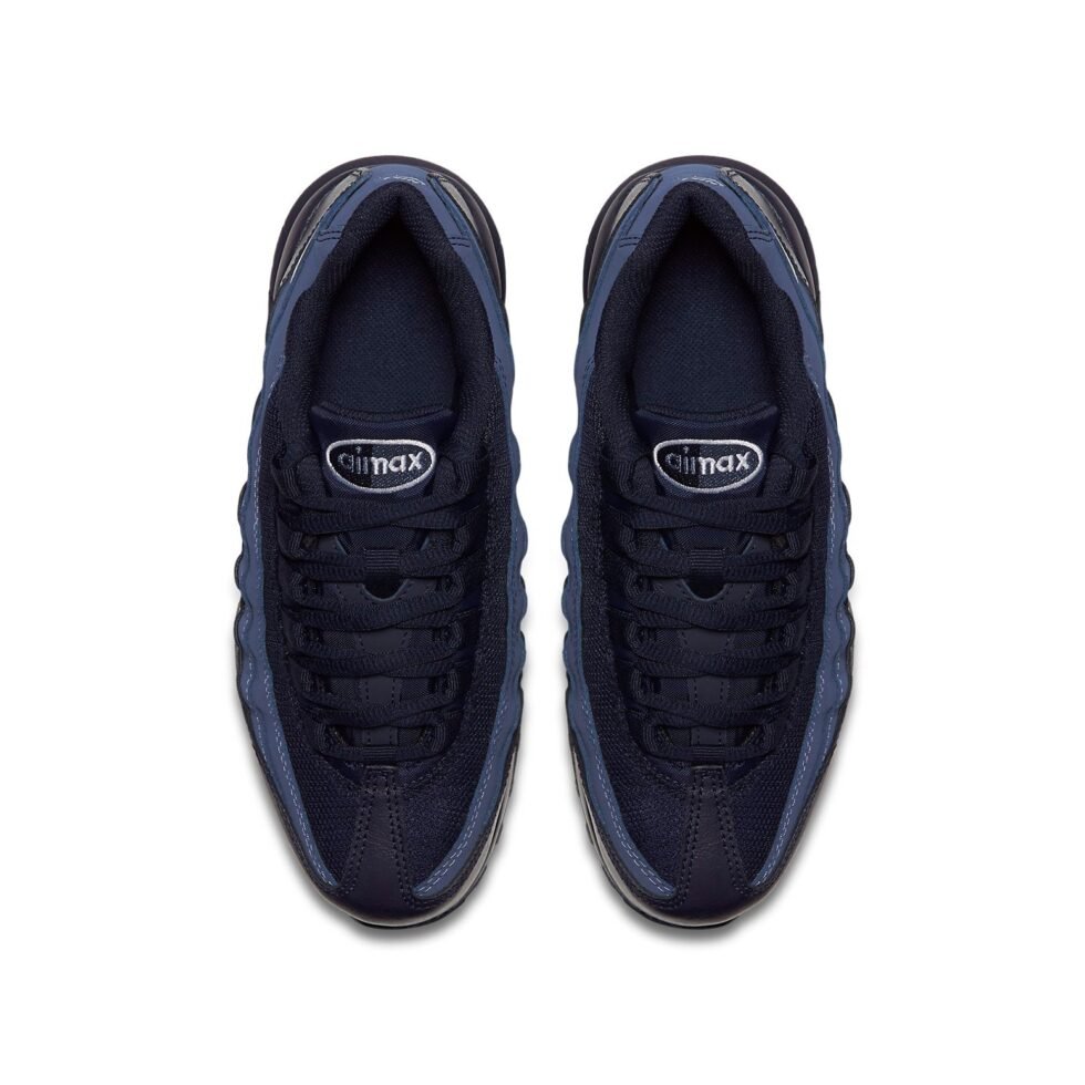 (GS) Nike Air Max 95 'Blackened Blue' 307565-410 - Image 6