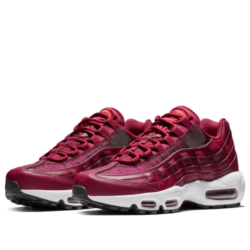 (WMNS) Nike Air Max 95 'Team Red' 307960-605 - Image 3