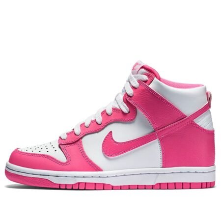 (GS) Nike Dunk high Skate shoes 'Pink Blue' 308319-127