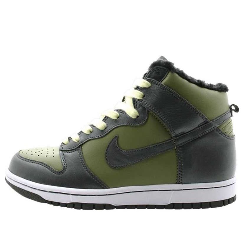 (WMNS) Nike Dunk Hi 'Pilgrim Dark Army White' 309437-331