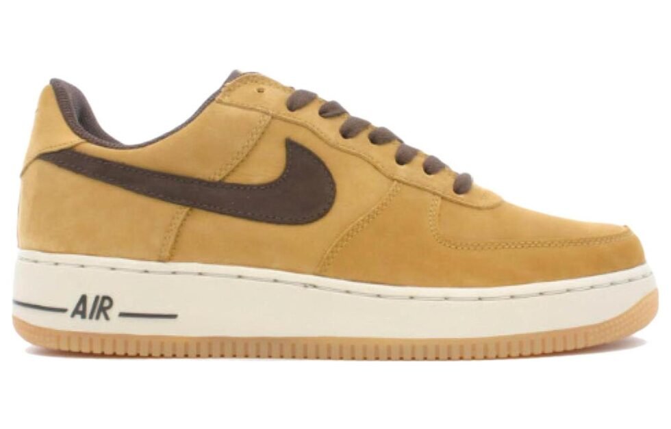 Nike Air Force 1 Low 'Wheat Baroque Brown-Net' 309652-721 - Image 2