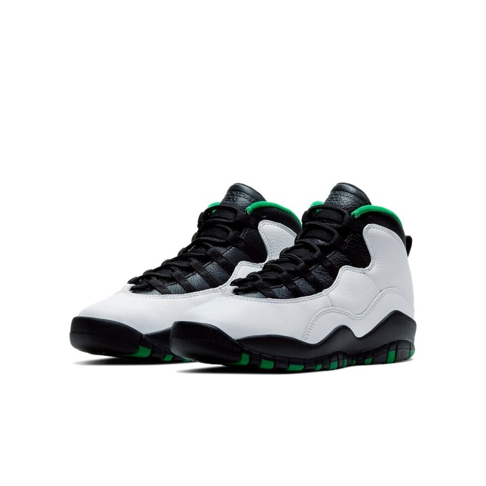 (GS) Air Jordan 10 Retro 'Seattle' 2019 310806-137 - Image 3