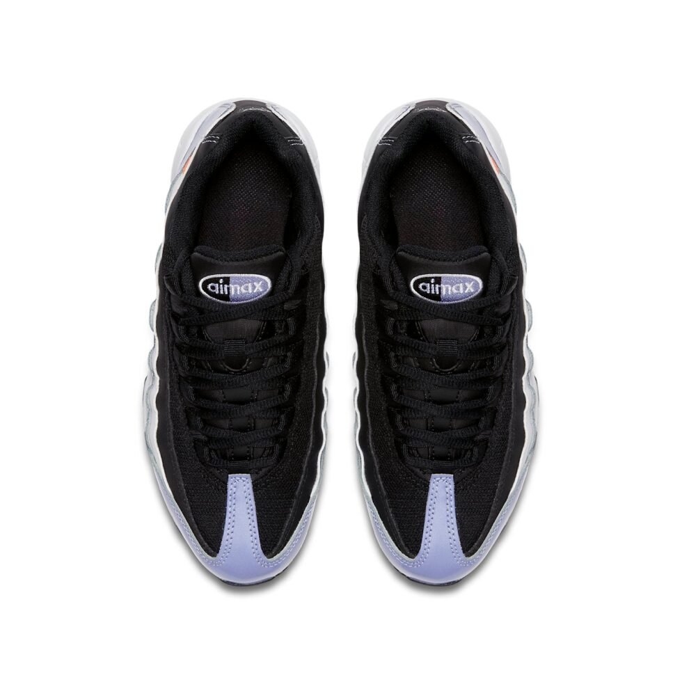 (GS) Nike Air Max 95 LE 'Black Twilight Pulse' 310830-014 - Image 4