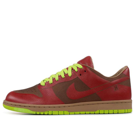 Nike Dunk Low 1 Piece 'Laser Varsity Red Chartreuse' 311611-661