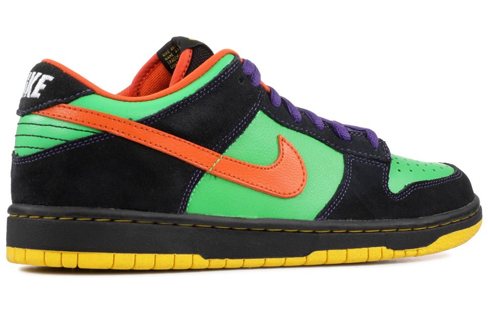 Nike SB Dunk Low Premium 'Black Bright Green' 313170-381 - Image 3