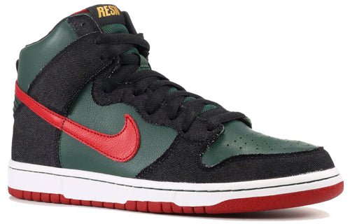 Nike SB Dunk High Premium 'RESN' 313171-362 - Image 2