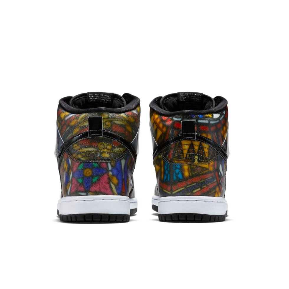 Nike x Concepts SB Dunk High 'Stained Glass' 313171-606 - Image 5