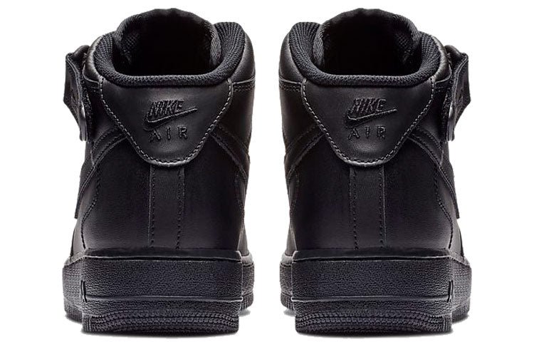 Nike Air Force 1 Mid '07 'Triple Black 2016' 315123-001 - Image 5