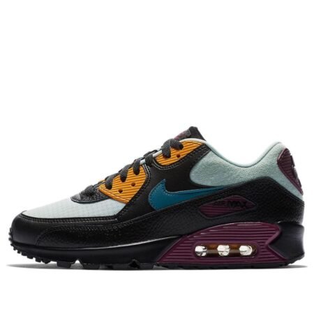 (WMNS) Nike Air Max 90 'Silver Bordeaux Teal' 325213-058