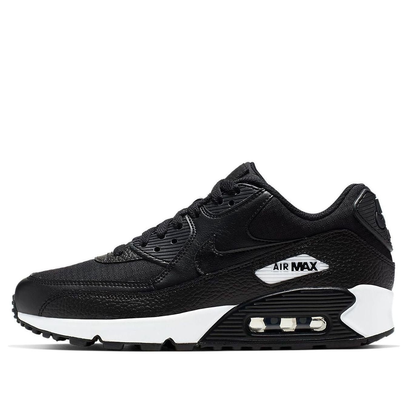 (WMNS) Nike Air Max 90 'Black White' 325213-064