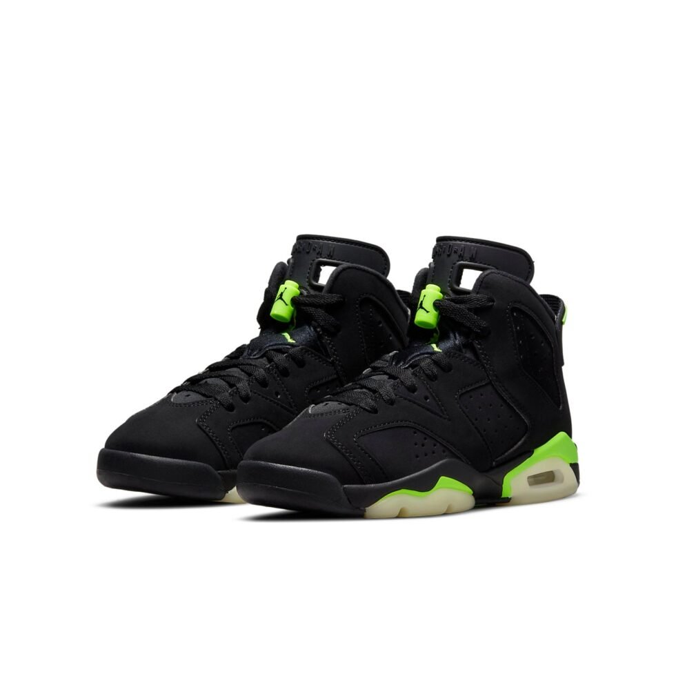 (GS) Air Jordan 6 Retro 'Electric Green' 384665-003 - Image 3