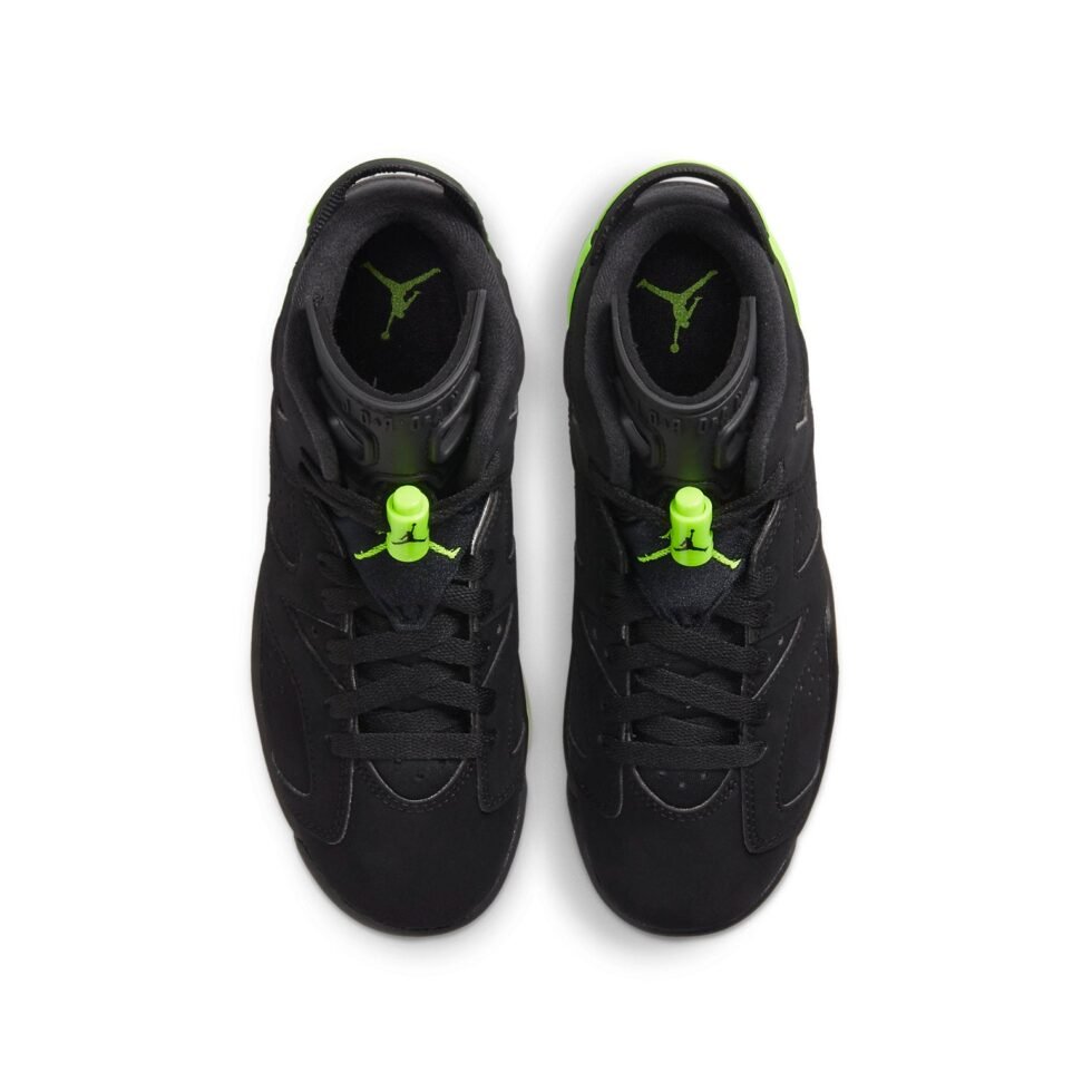 (GS) Air Jordan 6 Retro 'Electric Green' 384665-003 - Image 4