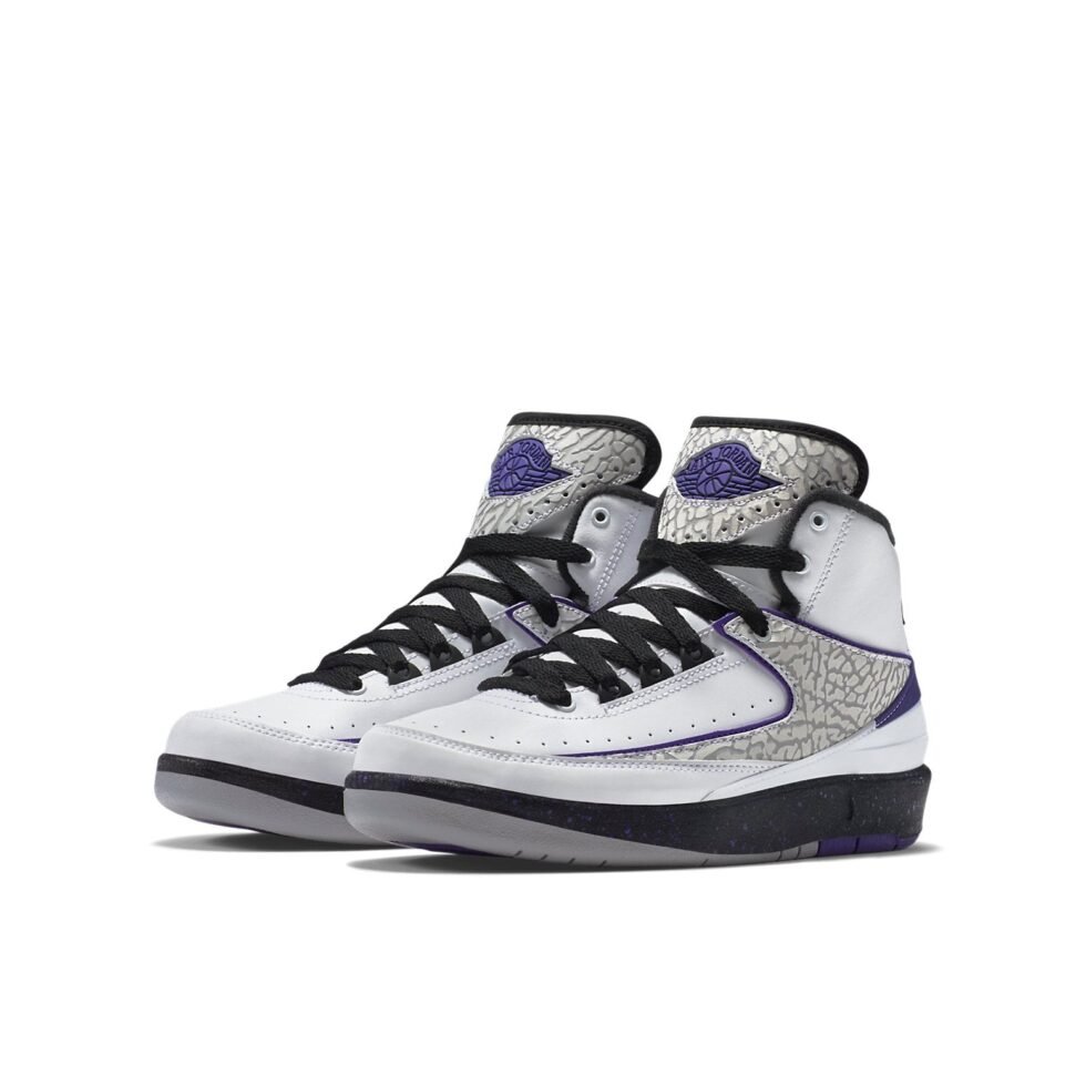 (GS) Air Jordan 2 Retro 'Concord' 395718-153 - Image 3