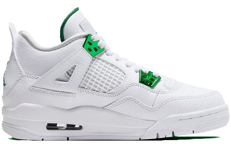 (GS) Air Jordan 4 Retro 'Green Metallic' 408452-113 - Image 2