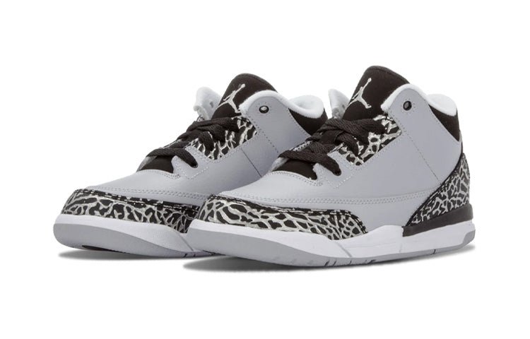 (PS) Air Jordan 3 Retro Bp 'Wolf Grey' 429487-004 - Image 3