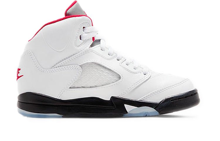 (PS) Air Jordan 5 Retro 'Fire Red' 2020 440889-102 - Image 2