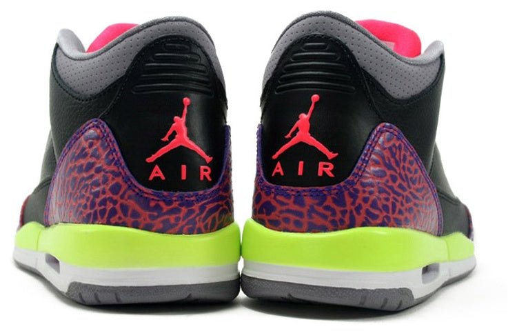 (GS) Air Jordan 3 Retro 'Black Atomic Red' 441140-039 - Image 3