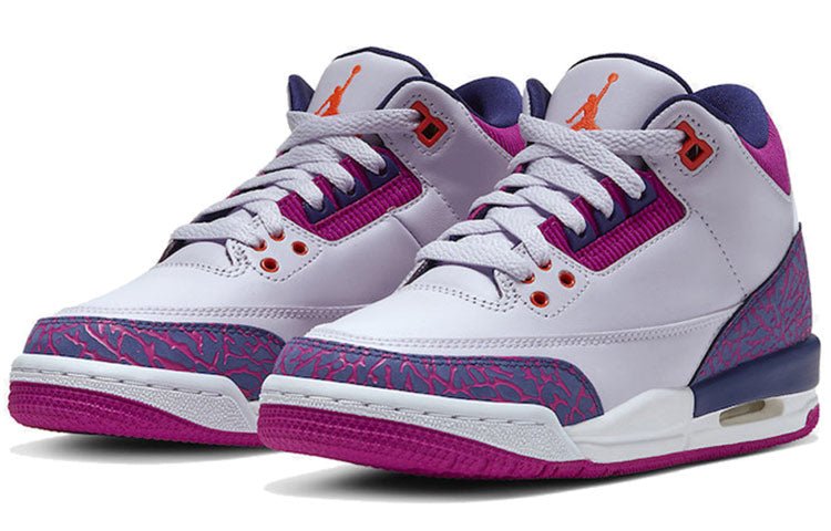 (GS) Air Jordan 3 Retro 'Barely Grape' 441140-500 - Image 3
