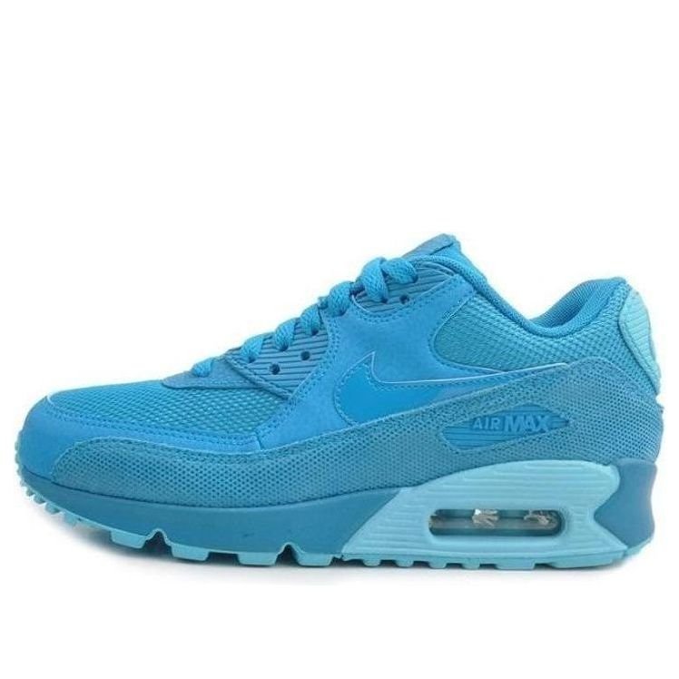 (WMNS) Nike Air Max 90 PRM 'Lt Blue Lacquer Clearwater' 443817-401