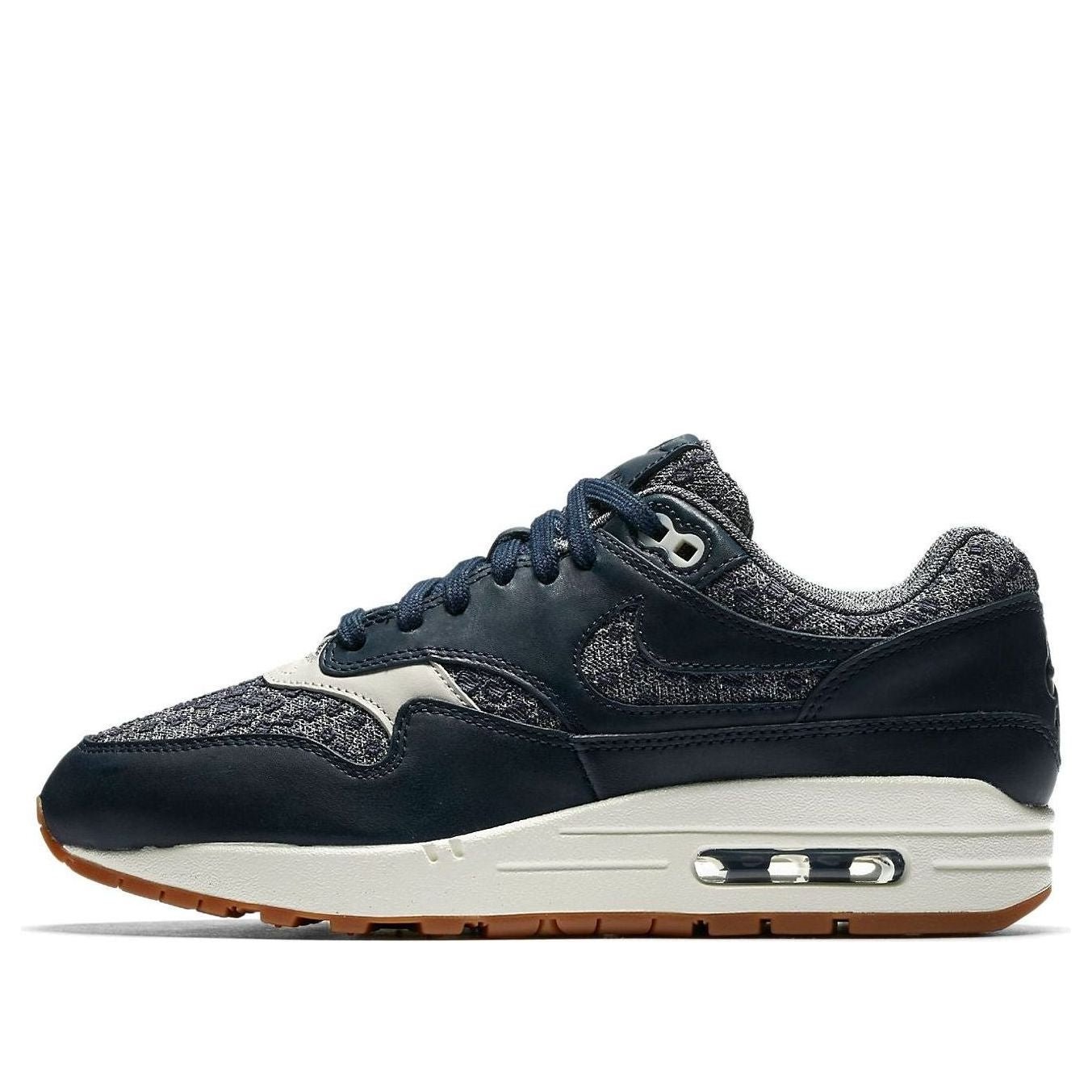 (WMNS) Nike Air Max 1 Premium 'Obsidian' 454746-403