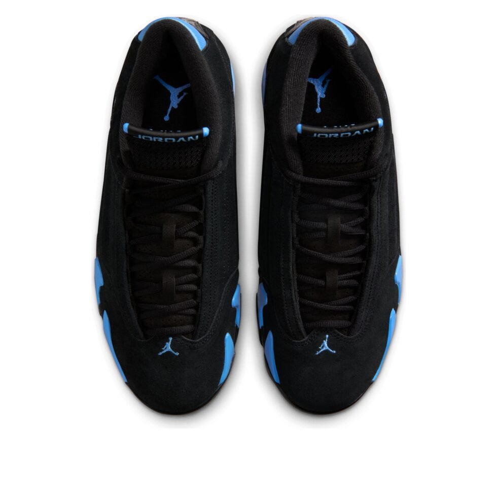 Air Jordan 14 'Black University Blue' 487471-007 - Image 3