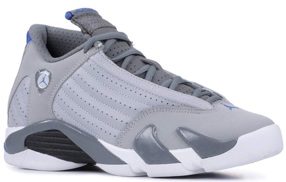 (GS) Air Jordan 14 Retro 'Wolf Grey' 487524-004 - Image 3