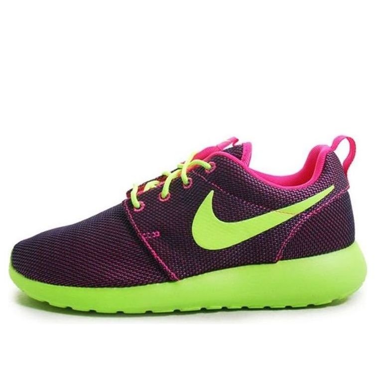 (WMNS) Nike Roshe Run 'Hyper Pink Volt' 511882-678