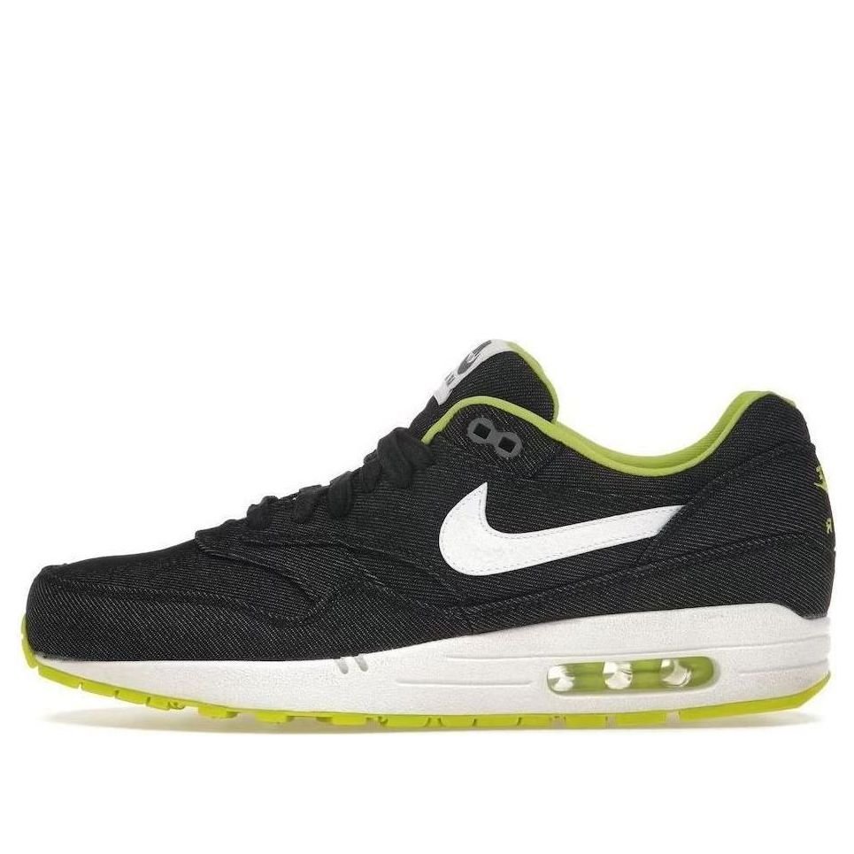 Nike Air Max 1 Premium 'Black Denim Cyber' 512033-019