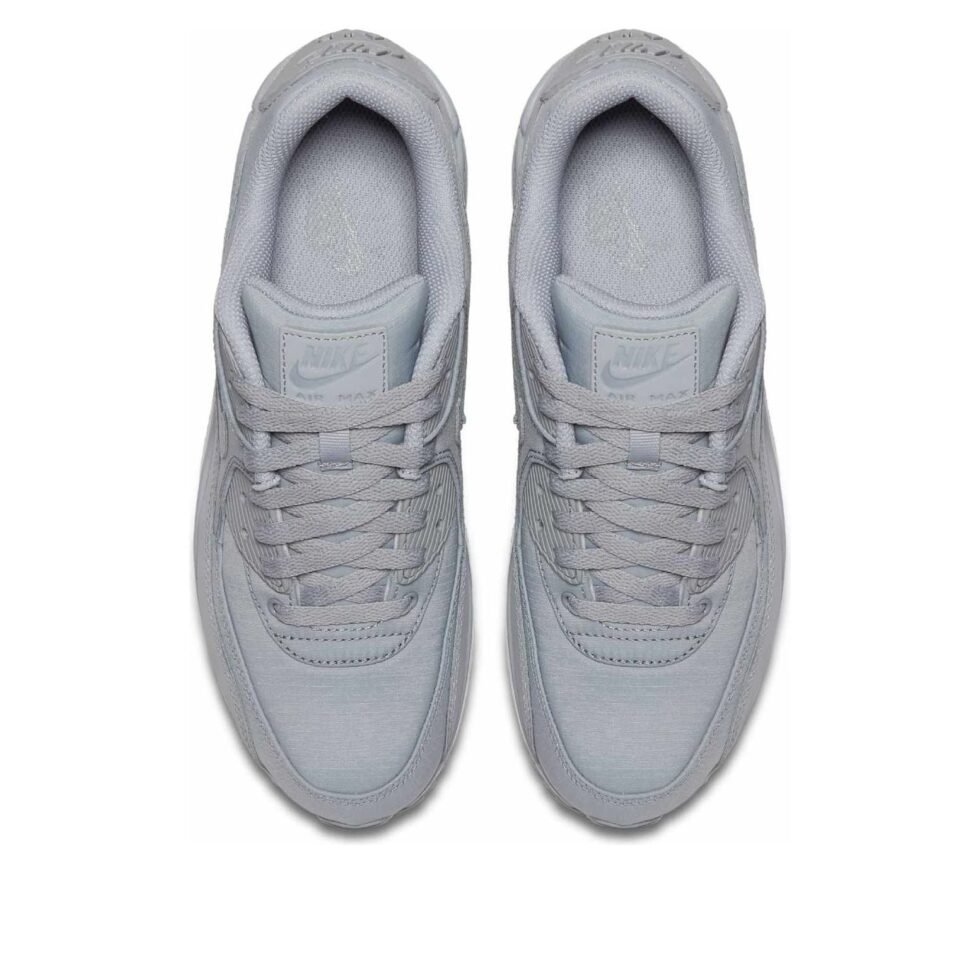 Nike Air Max 90 'Triple Wolf Grey' 537384-068 - Image 4