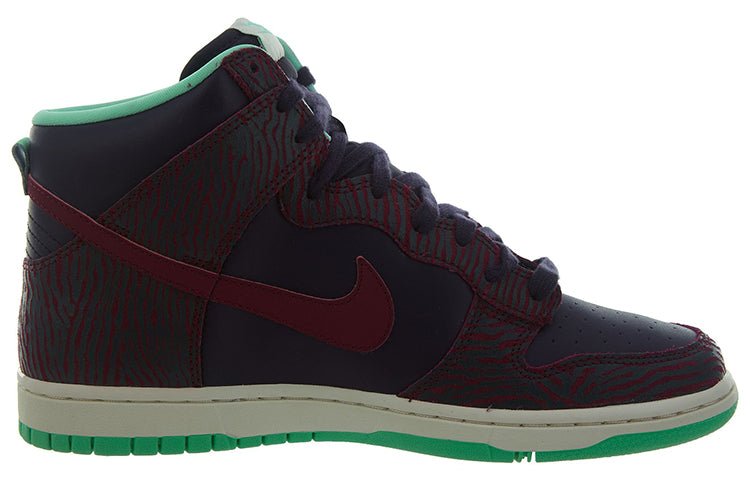 (WMNS) Nike Dunk High Skinny Print 'Purple Dynasty' 543242-500 - Image 2