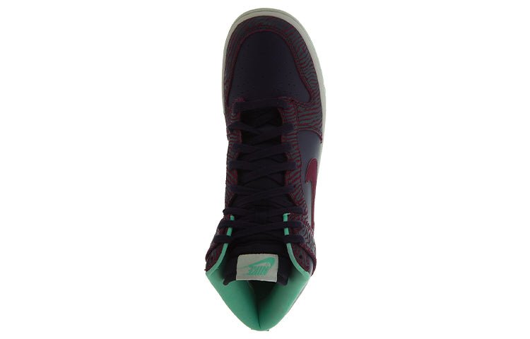 (WMNS) Nike Dunk High Skinny Print 'Purple Dynasty' 543242-500 - Image 3