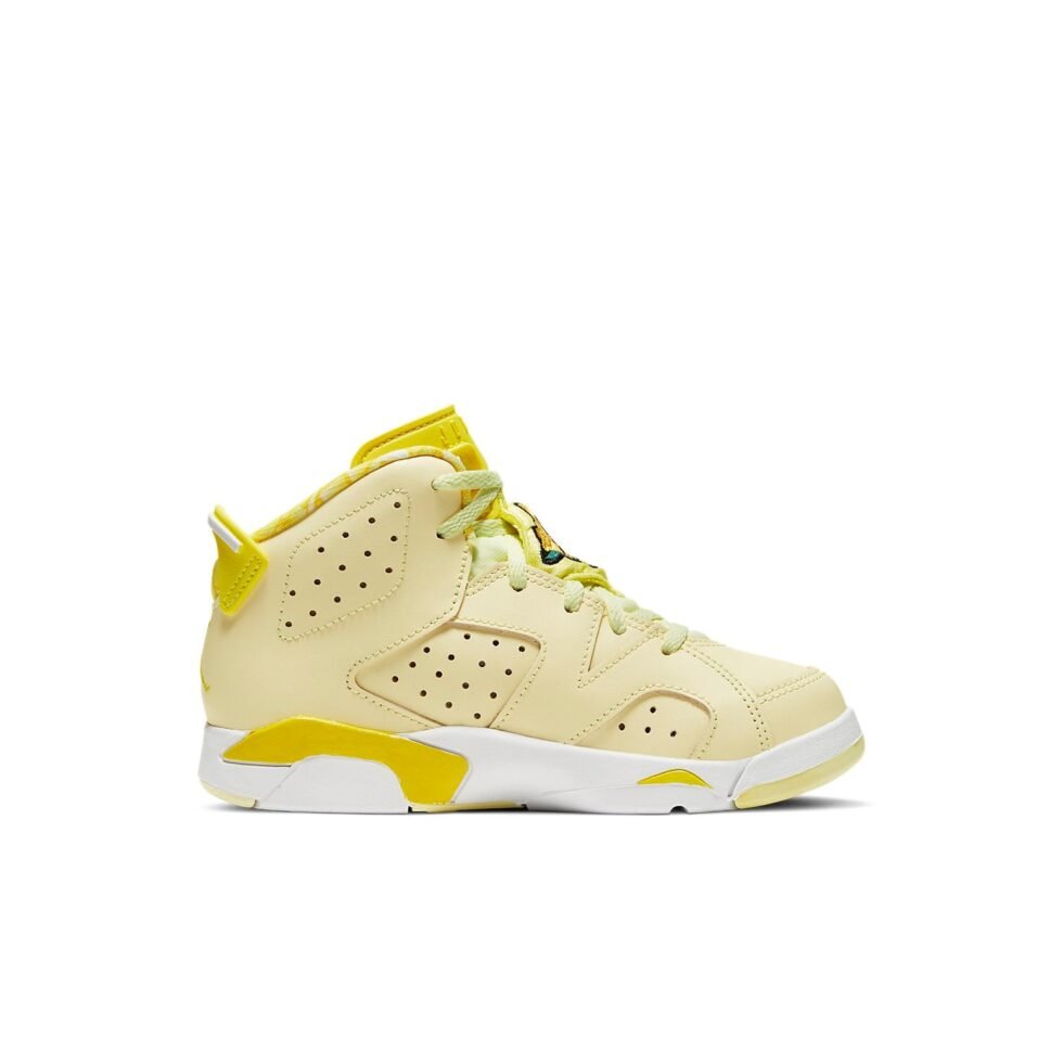 (GS) Air Jordan 6 Retro 'Citron Tint' 543389-800 - Image 2