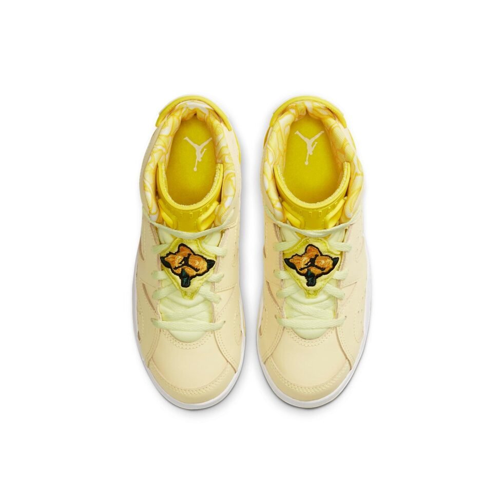 (GS) Air Jordan 6 Retro 'Citron Tint' 543389-800 - Image 3