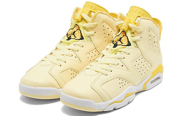 (GS) Air Jordan 6 Retro 'Citron Tint' 543390-800 - Image 2