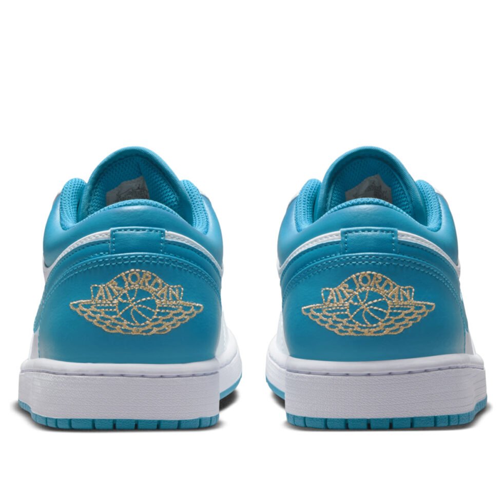 Air Jordan 1 Low 'Aquatone' 553558-174 - Image 3