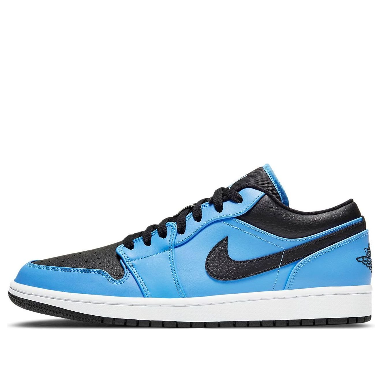 Air Jordan 1 Low ‘University Blue Black’: Carolina Color in a Daily Form