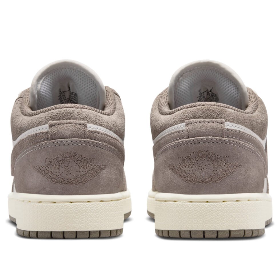 (GS) Air Jordan 1 Low 'Olive Grey Enigma Stone' 553560-026 - Image 4