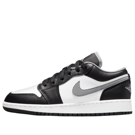 (GS) Air Jordan 1 Low 'Black Medium Grey' 553560-040