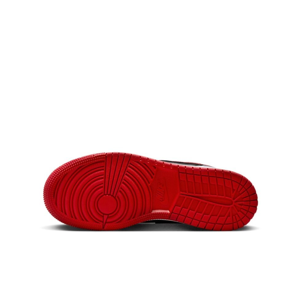 (GS) Air Jordan 1 'Cement Grey White Fire Red' 553560-060 - Image 6