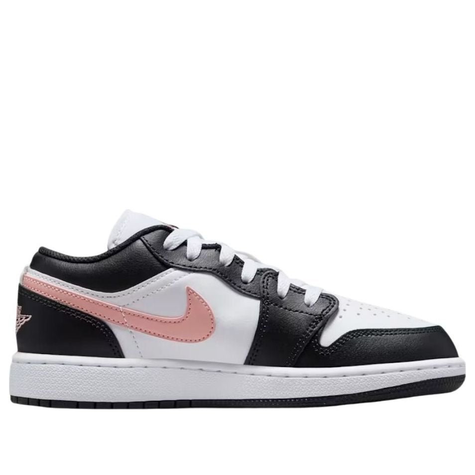 (GS) Air Jordan 1 Low 'White Black Rust Pink' 553560-165 - Image 2