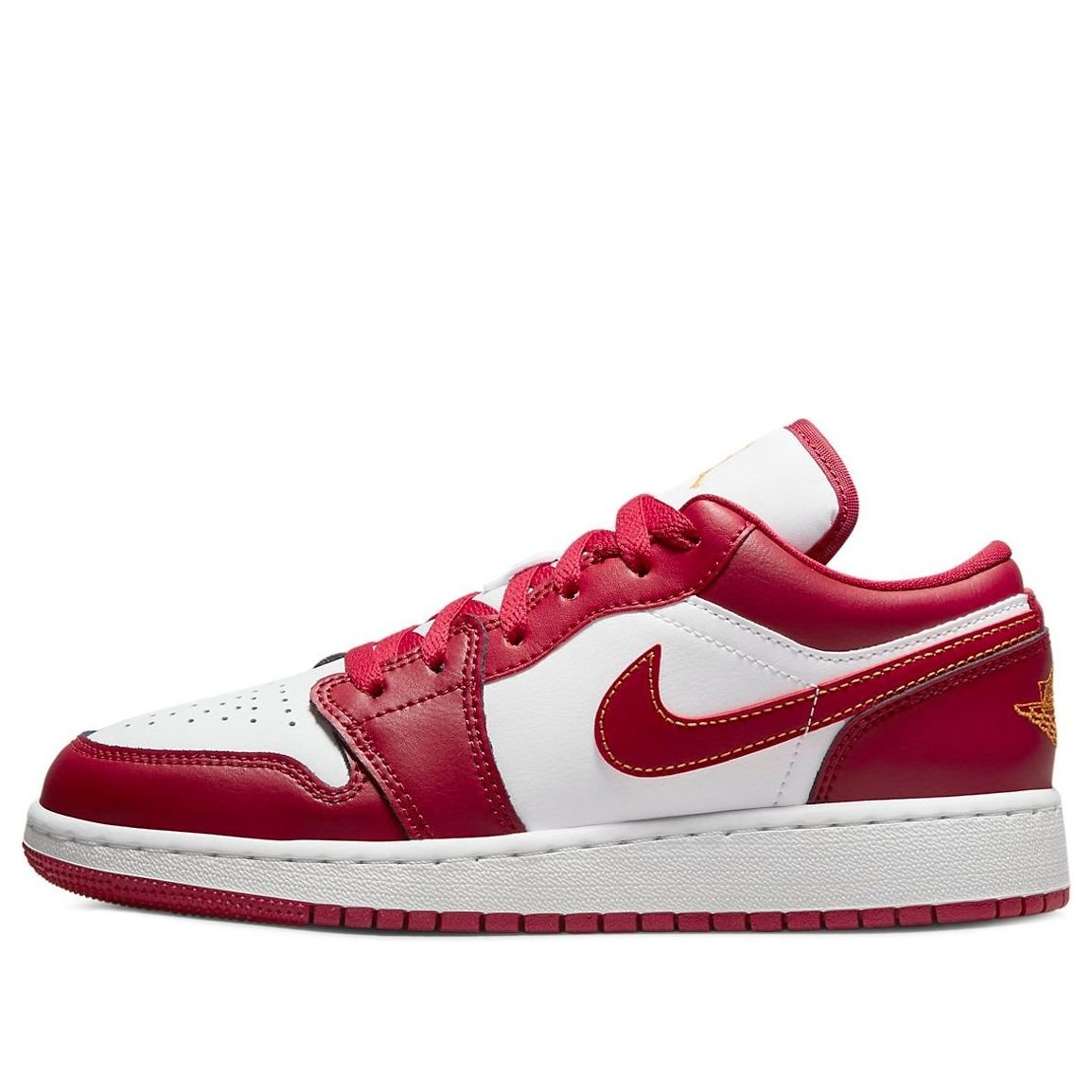 (GS) Air Jordan 1 Low 'Cardinal Red' 553560-607