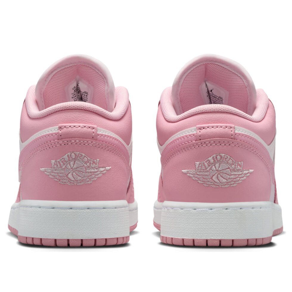 (GS) Air Jordan 1 Low 'Soft Pink Pearl Pink' 553560-614 - Image 3